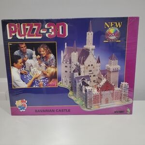 Wrebbit Puzz-3D Bavarian Castle 1000 Piece Puzzle New Sealed
